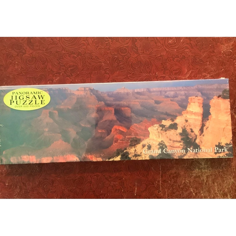 Grand Canyon National Park Panoramic Jigsaw Puzzle NWT in sealed box